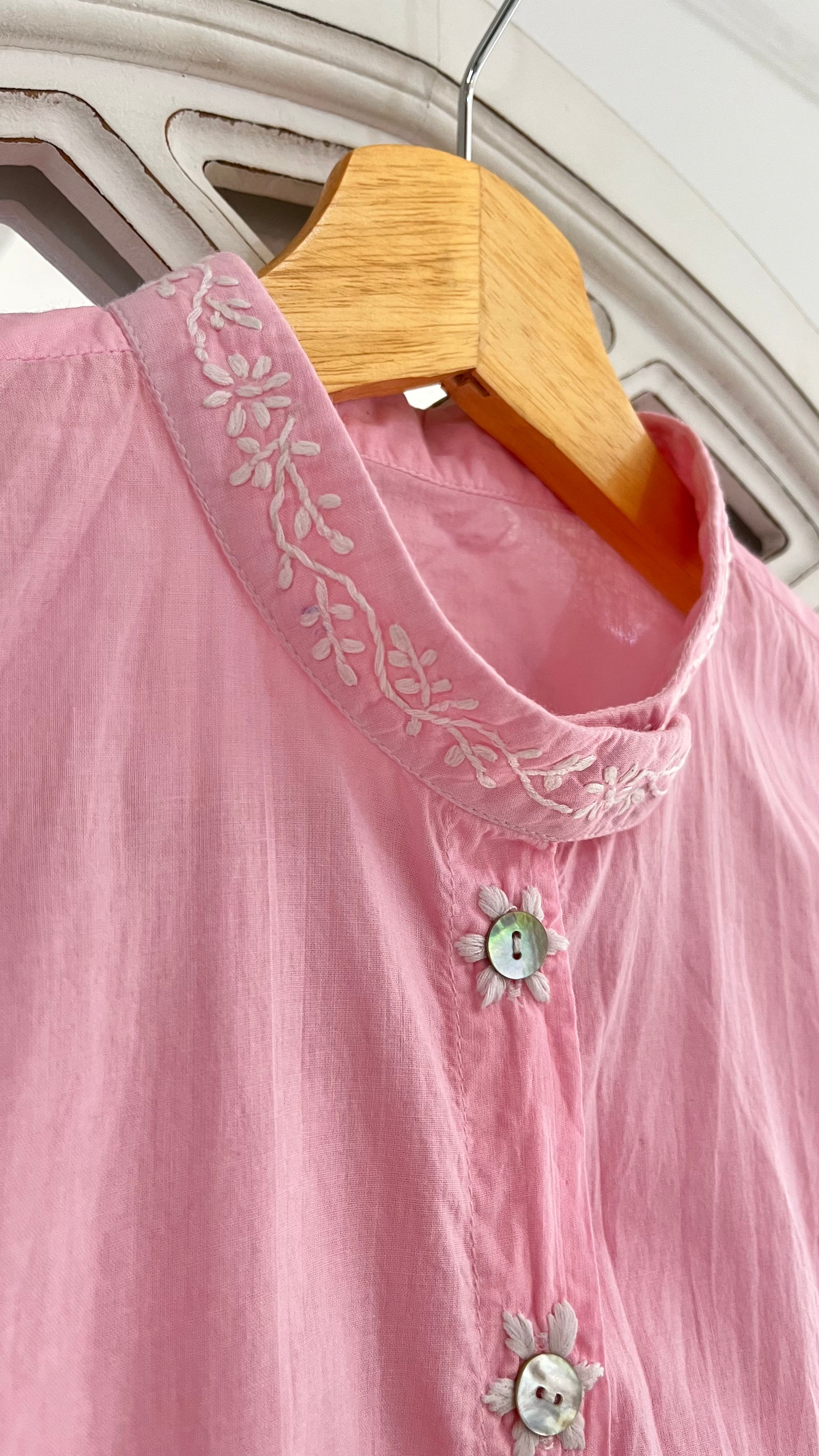 Chikankari Cotton Vest